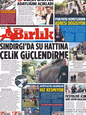 1 EKİM BİRLİK 1.SAYFA