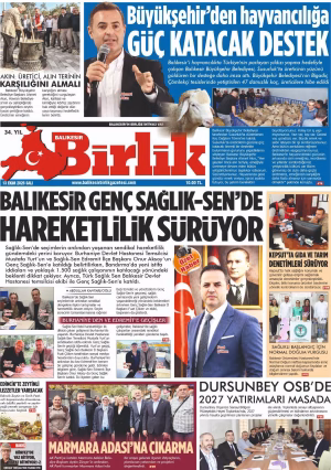 13 EKİM BİRLİK 1.SAYFA