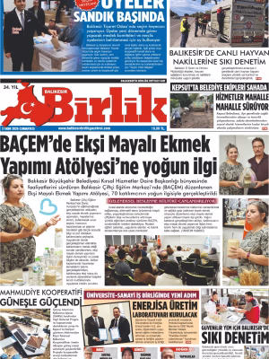 3 EKİM BİRLİK 1.SAYFA