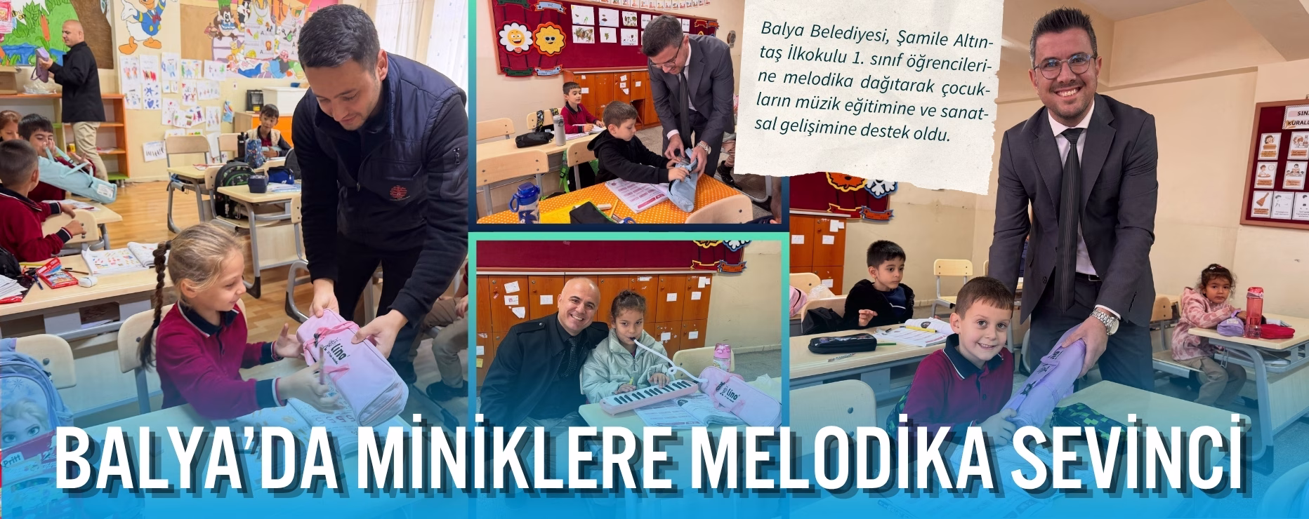 BALYA’DA MİNİKLERE MELODİKA SEVİNCİ  