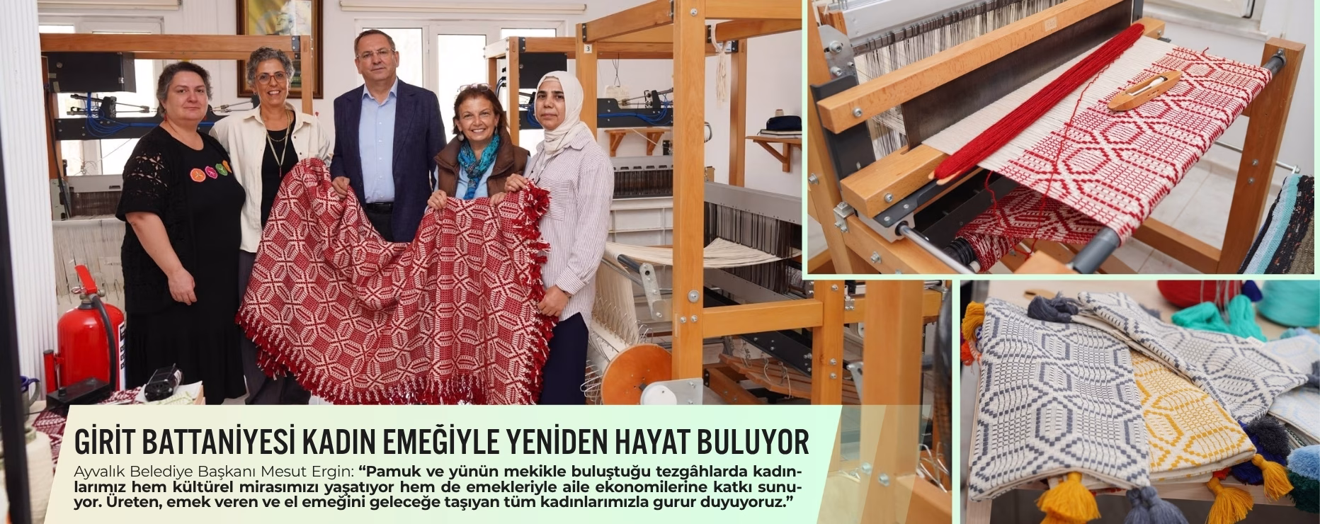 GİRİT BATTANİYESİ KADIN EMEĞİYLE YENİDEN HAYAT BULUYOR