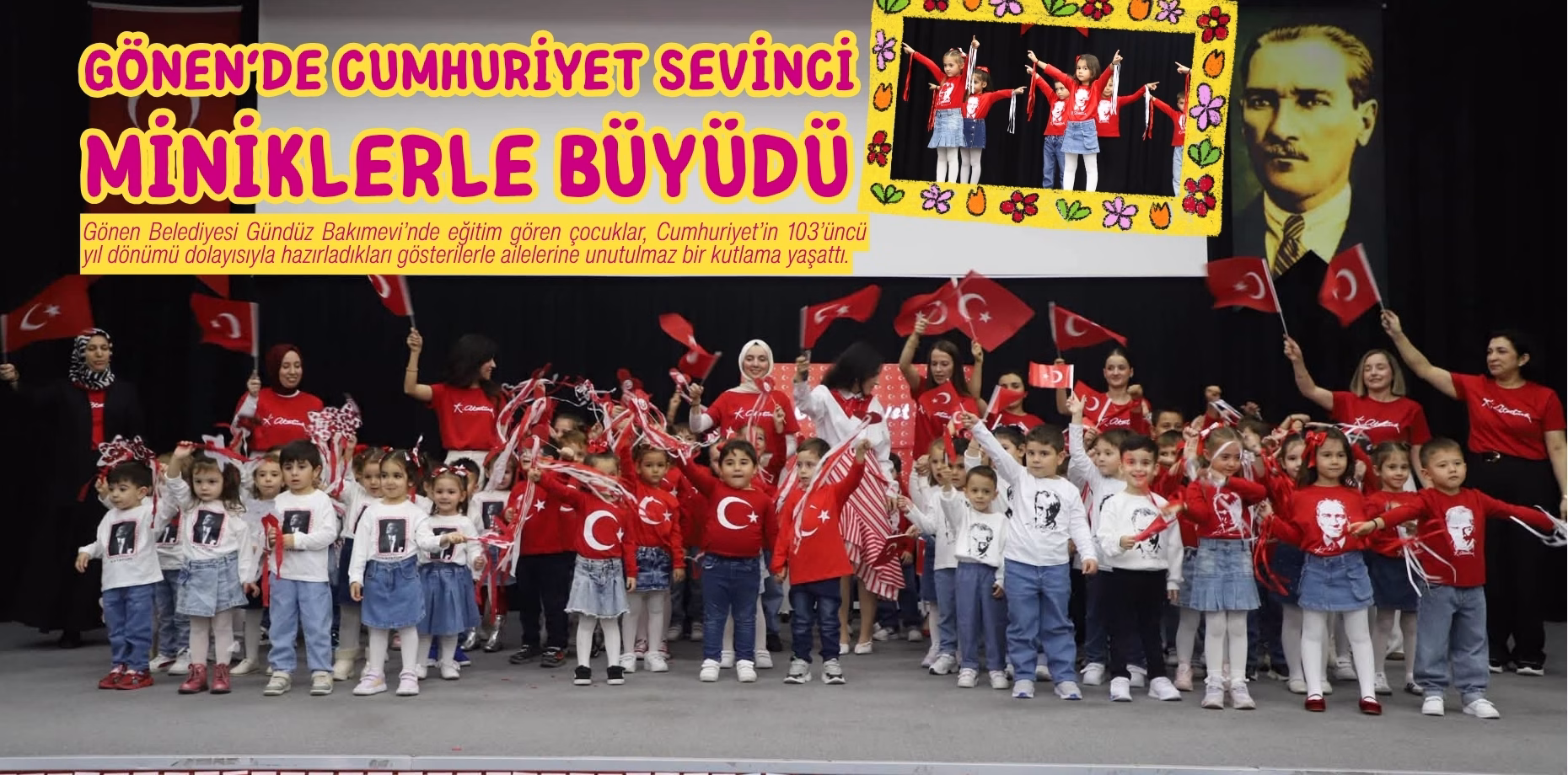 gönen minikler cumhuriyet kutlaması (1)