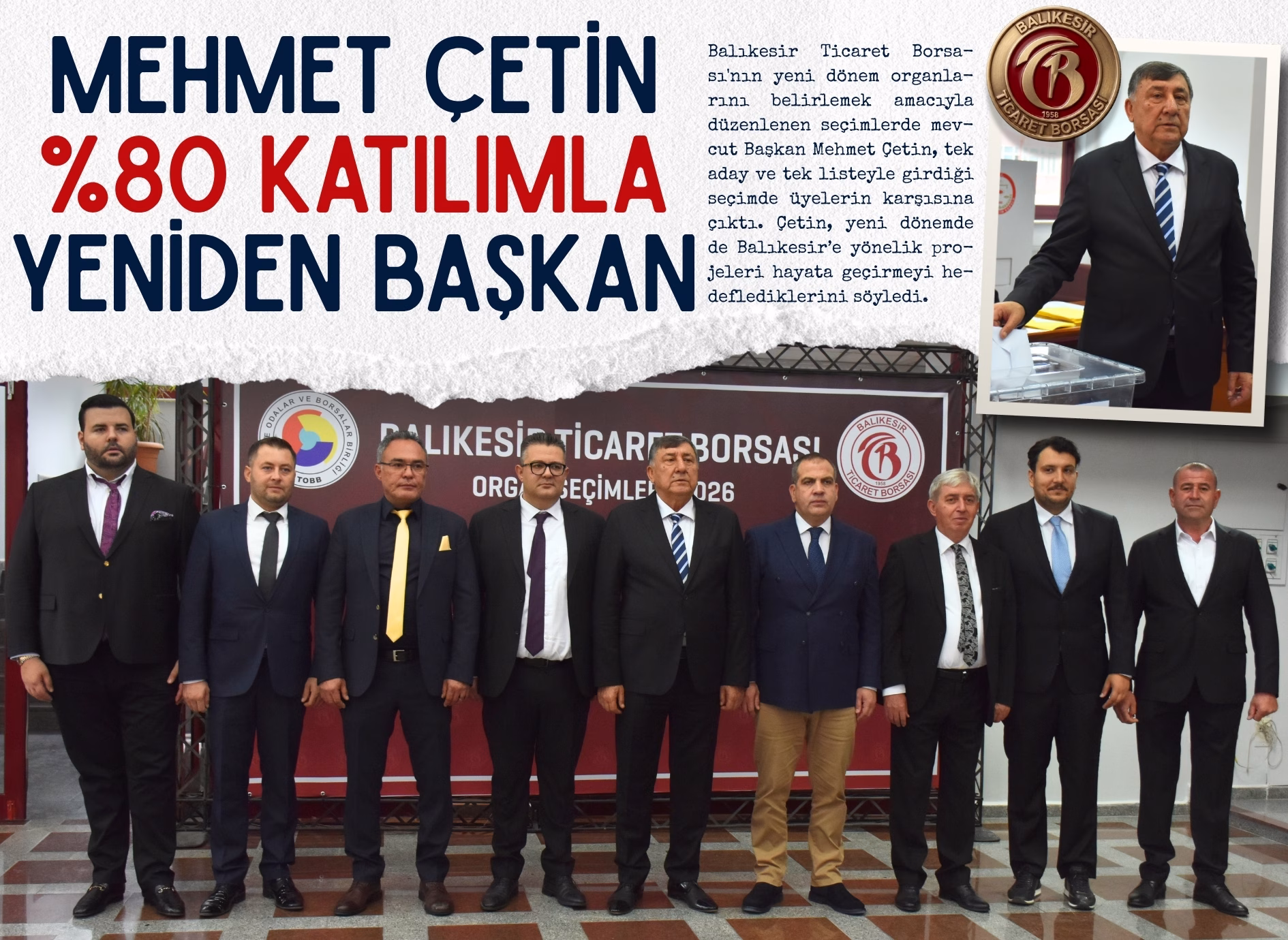 mehmet çetin seçildi